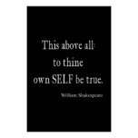 Shakespeare Quote To Thine Own Self Be True Quotes