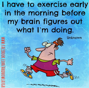 Funny Exercise Quotes