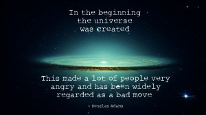Douglas Adams Hitchhiker's Guide to the Galaxy Wallpaper - In the ...