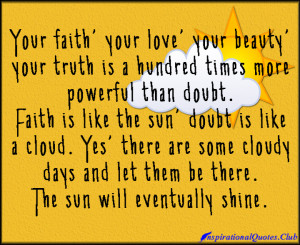 .Club - faith, love, beauty, truth, power, doubt, faith ...