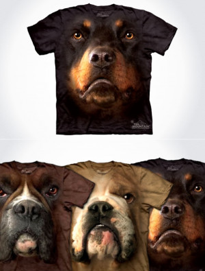 Hyper realistic dog t-shirts by The Mountain. Probably not going to ...