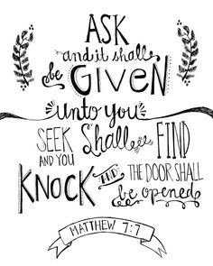 Bible verse chalkboard 8x10 print hand drawn inspirational quote ...