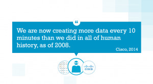... , we are creating more data than ever – check out the quote below