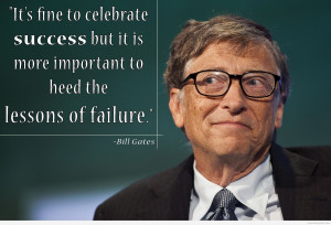 Success Quote Bill Gates