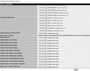 Go into quote configuration under Administration > Current Company ...