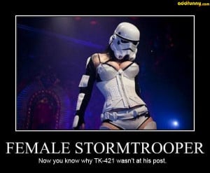 Female Stormtrooper random