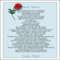 ... poems for moms from daughters | wedding poems mother to daughter More