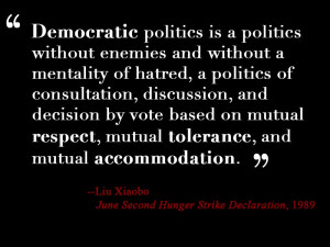 Democratic Politics Is A Politics Without Enemies And Without A ...