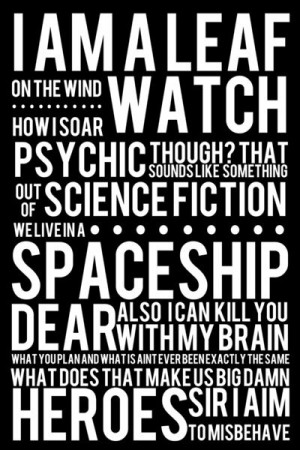 firefly quotes