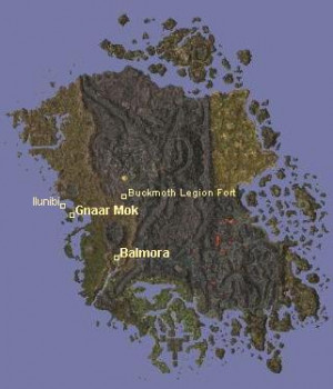 main quest map locations