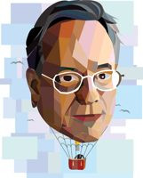 Illustration: Stuart Rothenberg by Linas Garsys for The Washington ...