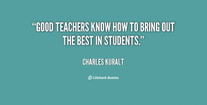 Quotes About Good Teachers