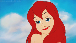 Ariel Cute Disney Movie Favim Gif