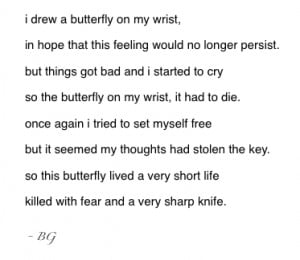 cutting poetry poem cutting poems tumblr poems about death cut cutting ...