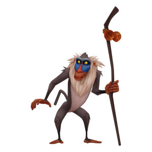 rafiki in the lion king and kingdom hearts ii simba s crazy mandrill ...