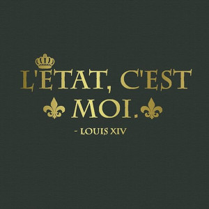 Wall Decal Quotes Louis XIV quote L'etat by TenaciousQuotations, $15 ...