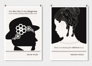 14 Literary Posters That Turn Famous Author's Words Into Art