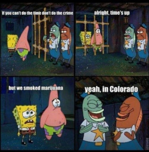 Source: http://www.slapcaption.com/spongebob-smokes-weed-2/ Like