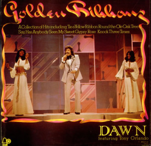 Tony Orlando & Dawn Golden Ribbons UK LP RECORD BELLS236