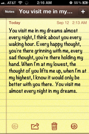 dream about you...