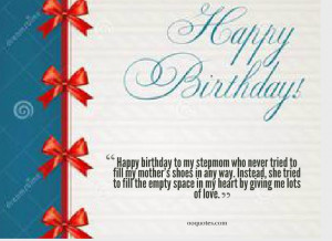 Happy Birthday Step Daughter Quotes