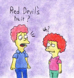 Red Devil's hair? by Thelittlefairy95