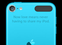 ... iPod with engraving of 'Now love means never having to share my iPod