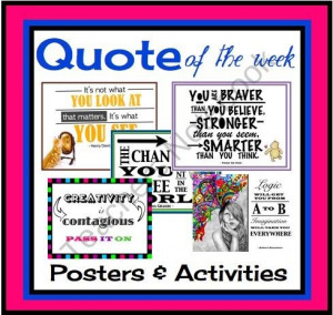 ... will get you a year of weekly quotes for students to respond to