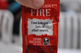 Taco Bell Sauce Packet Phrases taco bell sauce packet sayings 12