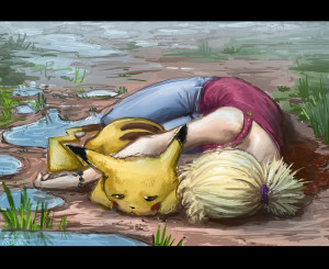 Pikachu Hopes Its Trainer Will Wake Up Sooner Or Later In Sad Pokemon ...