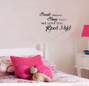 Sweet-Dreams-Sleep-Tight-we-love-you-font-b-good-b-font-font-b-night-b