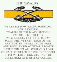 Combat Cavalry Badge