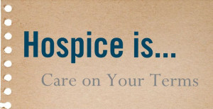 Hospice is... #hospice