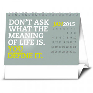 Contemporary Quotes Calendar for your School