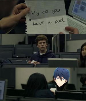 Free! Iwatobi swim club. Haru meme: Gangnam Style, Memes, Funny Pics ...