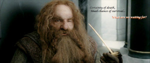 Lord of the Rings Gimli Quotes