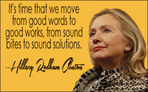 HILLARY RODHAM CLINTON QUOTES II