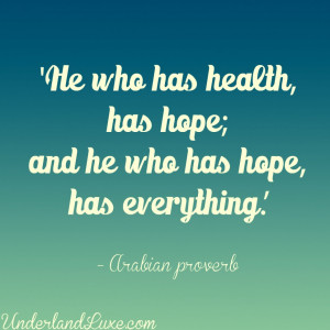 ... Picture Quotes: Fitness Picture Quotes The Arabian Proverb On Health