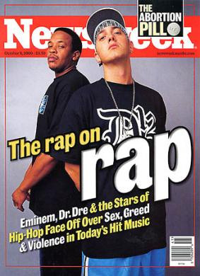 The Monster references Eminem’s cover of Newsweek magazine, which ...
