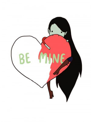 Be Mine Marceline On Adventure Time