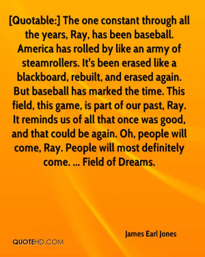 baseball field of dreams quote