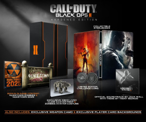 Call of Duty: Black Ops 2 Hardened, Care, and Digital Deluxe Editions ...