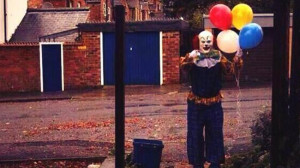 The creepy clown has been caught on camera in several locations around ...