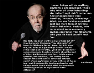 Atheist Quotes George Carlin George carlin quips