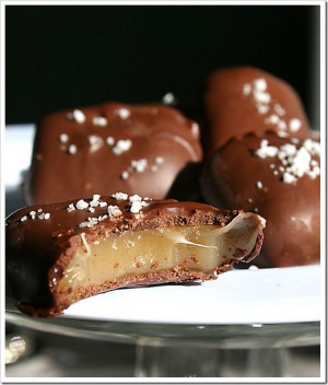 Chocolate Sea Salt Caramels. These sound so amazing, can't wait to ...