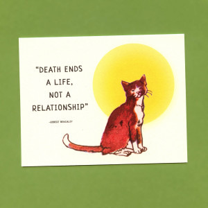 Quotes About Death Of A Friend Sympathy Pet sympathy card - loss of a