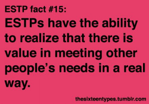 Myers-Briggs Personality Types • Posts Tagged ‘estp’