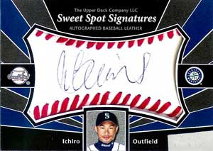 Ichiro Suzuki Autograph on a 2004 Upper Deck Sweet Spot Signatures (# ...