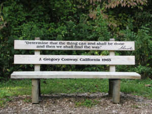Quotes on Benches 2 by charmed2482