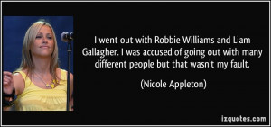 More Nicole Appleton Quotes